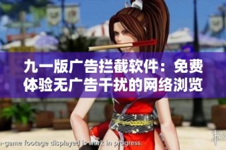 九一版广告拦截软件：免费体验无广告干扰的网络浏览乐趣