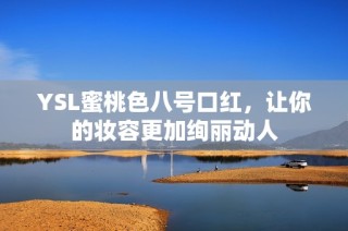 YSL蜜桃色八号口红，让你的妆容更加绚丽动人
