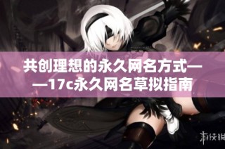 共创理想的永久网名方式——17c永久网名草拟指南
