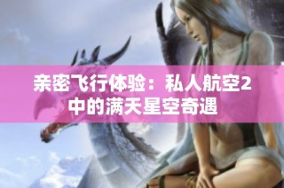 亲密飞行体验：私人航空2中的满天星空奇遇