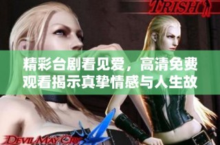 精彩台剧看见爱，高清免费观看揭示真挚情感与人生故事