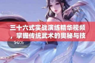 三十六式实战演练精华视频，掌握传统武术的奥秘与技巧