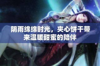 阴雨绵绵时光，夹心饼干带来温暖甜蜜的陪伴