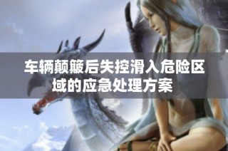 车辆颠簸后失控滑入危险区域的应急处理方案 