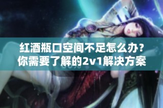 红酒瓶口空间不足怎么办？你需要了解的2v1解决方案