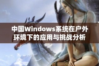 中国Windows系统在户外环境下的应用与挑战分析