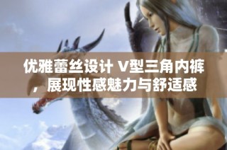 优雅蕾丝设计 V型三角内裤，展现性感魅力与舒适感