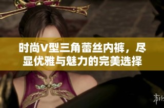 时尚V型三角蕾丝内裤，尽显优雅与魅力的完美选择
