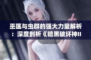 巫医与虫群的强大力量解析：深度剖析《暗黑破坏神III》属性系统