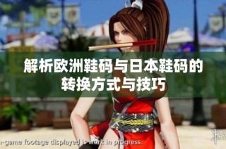 解析欧洲鞋码与日本鞋码的转换方式与技巧