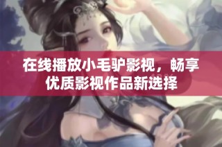 在线播放小毛驴影视，畅享优质影视作品新选择