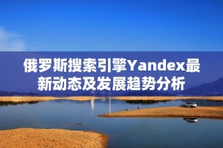 俄罗斯搜索引擎Yandex最新动态及发展趋势分析