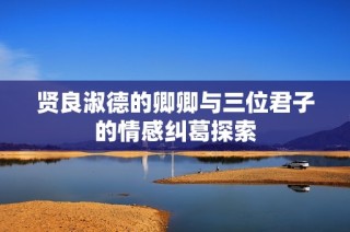贤良淑德的卿卿与三位君子的情感纠葛探索