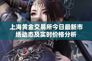 上海黄金交易所今日最新市场动态及实时价格分析