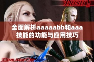 全面解析aaaaabb和aaa技能的功能与应用技巧