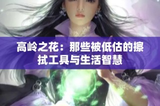 高岭之花：那些被低估的擦拭工具与生活智慧