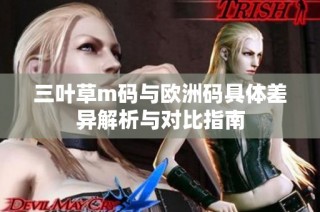 三叶草m码与欧洲码具体差异解析与对比指南