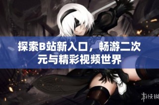 探索B站新入口，畅游二次元与精彩视频世界