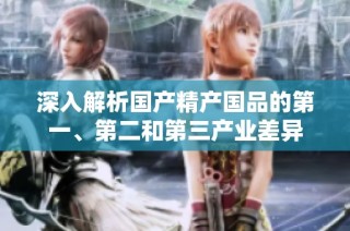 深入解析国产精产国品的第一、第二和第三产业差异