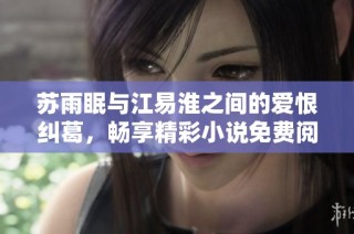 苏雨眠与江易淮之间的爱恨纠葛，畅享精彩小说免费阅读之旅