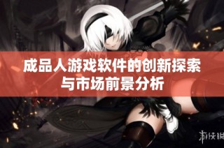 成品人游戏软件的创新探索与市场前景分析