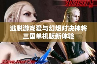 逃脱游戏爱与幻想对决神将三国单机版新体验