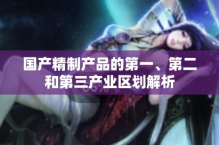 国产精制产品的第一、第二和第三产业区划解析