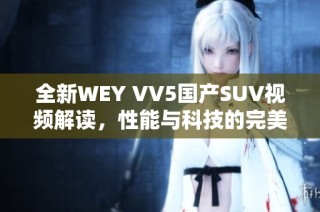 全新WEY VV5国产SUV视频解读，性能与科技的完美结合