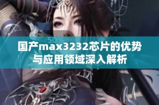 国产max3232芯片的优势与应用领域深入解析