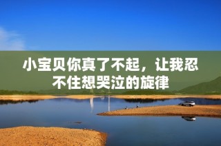 小宝贝你真了不起，让我忍不住想哭泣的旋律