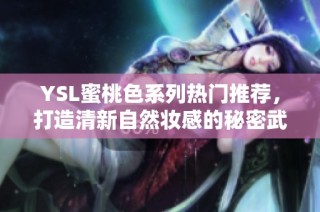 YSL蜜桃色系列热门推荐，打造清新自然妆感的秘密武器