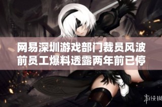 网易深圳游戏部门裁员风波前员工爆料透露两年前已停止招聘的内幕