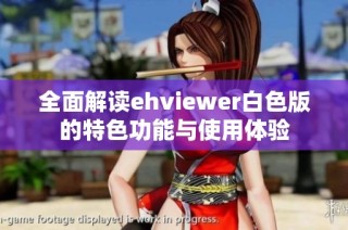 全面解读ehviewer白色版的特色功能与使用体验