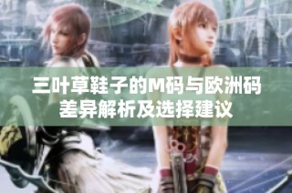 三叶草鞋子的M码与欧洲码差异解析及选择建议