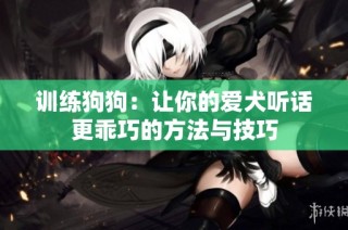 训练狗狗：让你的爱犬听话更乖巧的方法与技巧