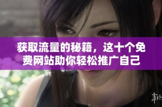 获取流量的秘籍，这十个免费网站助你轻松推广自己