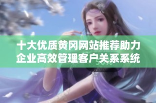 十大优质黄冈网站推荐助力企业高效管理客户关系系统