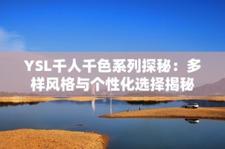 YSL千人千色系列探秘：多样风格与个性化选择揭秘