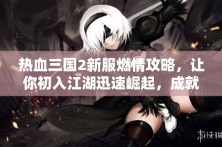 热血三国2新服燃情攻略，让你初入江湖迅速崛起，成就武名驰骋天下。