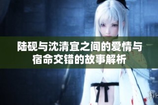 陆砚与沈清宜之间的爱情与宿命交错的故事解析