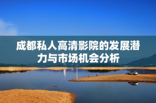 成都私人高清影院的发展潜力与市场机会分析