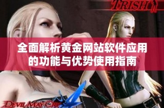 全面解析黄金网站软件应用的功能与优势使用指南