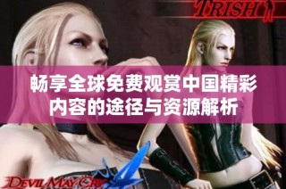 畅享全球免费观赏中国精彩内容的途径与资源解析