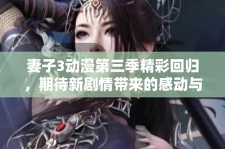 妻子3动漫第三季精彩回归，期待新剧情带来的感动与惊喜