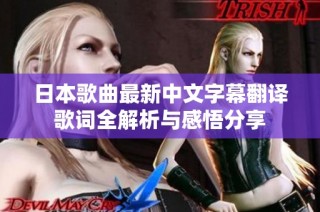 日本歌曲最新中文字幕翻译歌词全解析与感悟分享