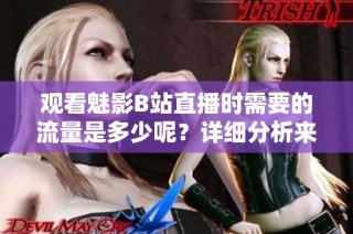 观看魅影B站直播时需要的流量是多少呢？详细分析来了！