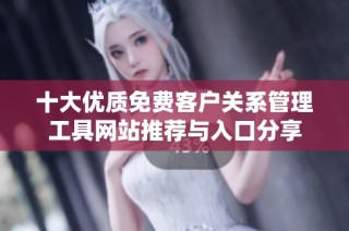 十大优质免费客户关系管理工具网站推荐与入口分享