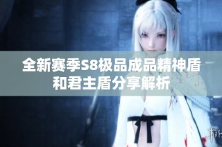 全新赛季S8极品成品精神盾和君主盾分享解析
