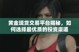 黄金现货交易平台揭秘，如何选择最优质的投资渠道