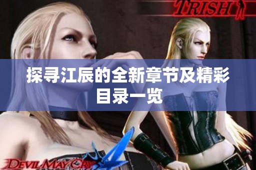 探寻江辰的全新章节及精彩目录一览